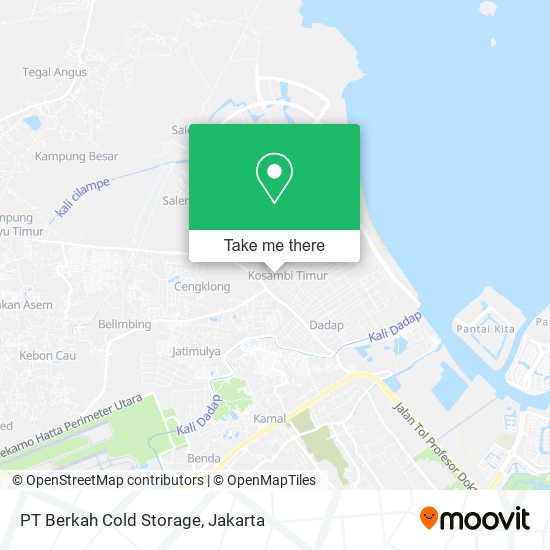 PT Berkah Cold Storage map