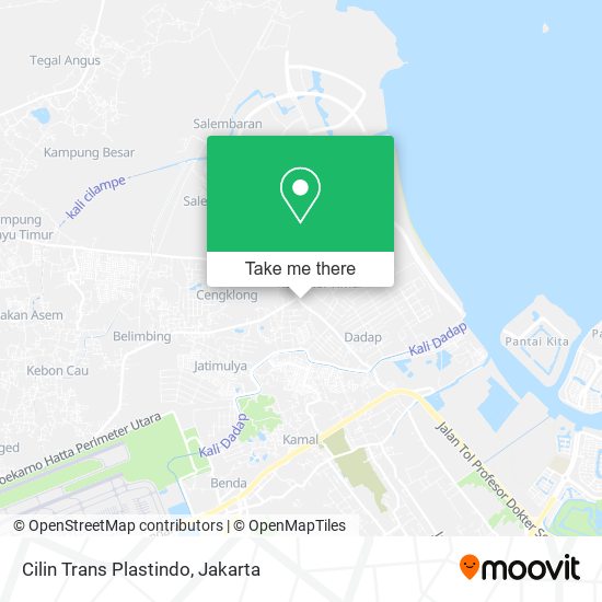 Cilin Trans Plastindo map