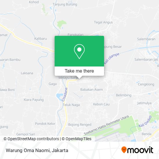 Warung Oma Naomi map