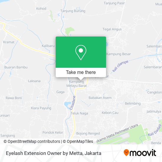 Eyelash Extension Owner by Metta map