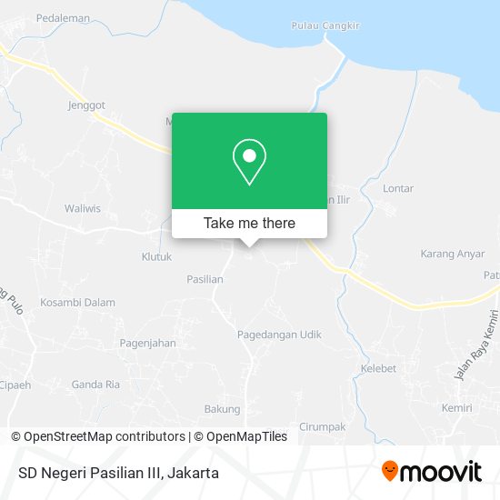 SD Negeri Pasilian III map