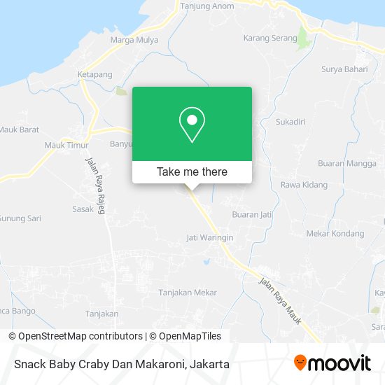 Snack Baby Craby Dan Makaroni map