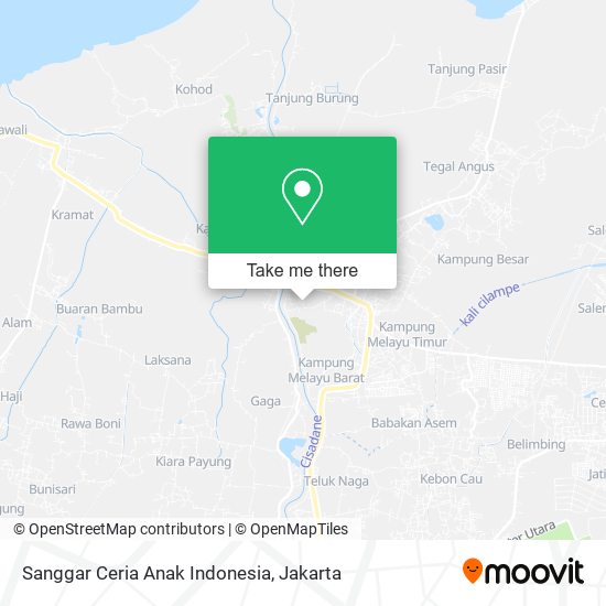 Sanggar Ceria Anak Indonesia map