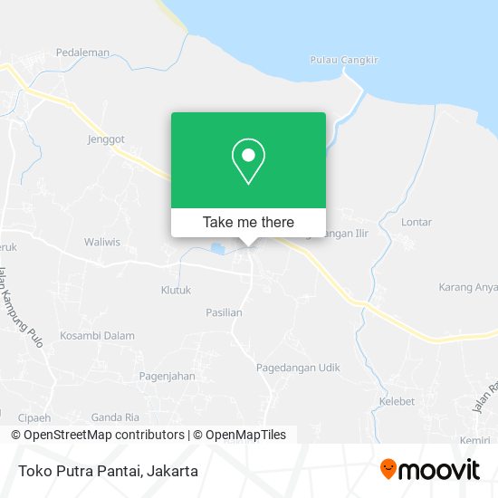 Toko Putra Pantai map