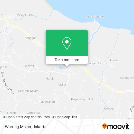 Warung Mizan map