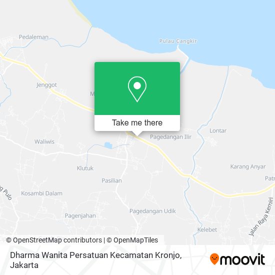 Dharma Wanita Persatuan Kecamatan Kronjo map