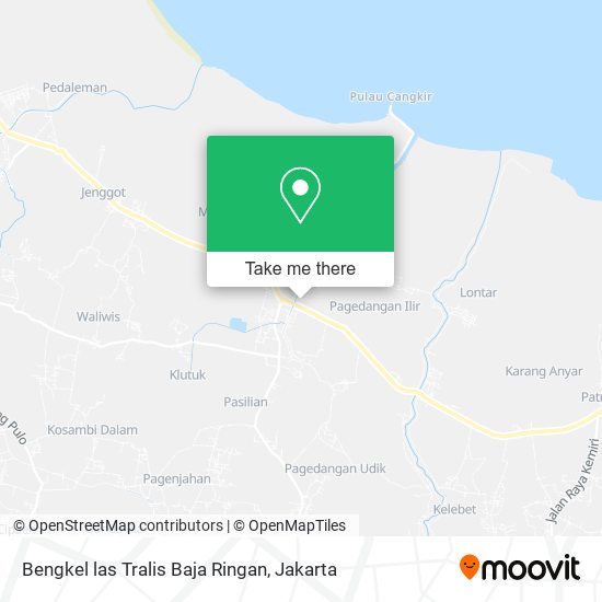 Bengkel las Tralis Baja Ringan map