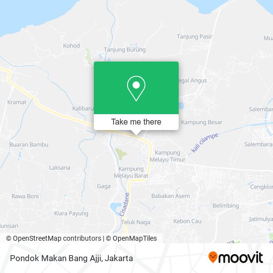 Pondok Makan Bang Ajji map