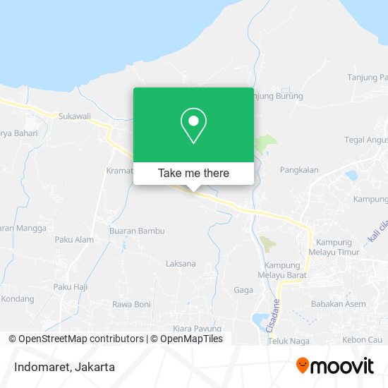 Indomaret map