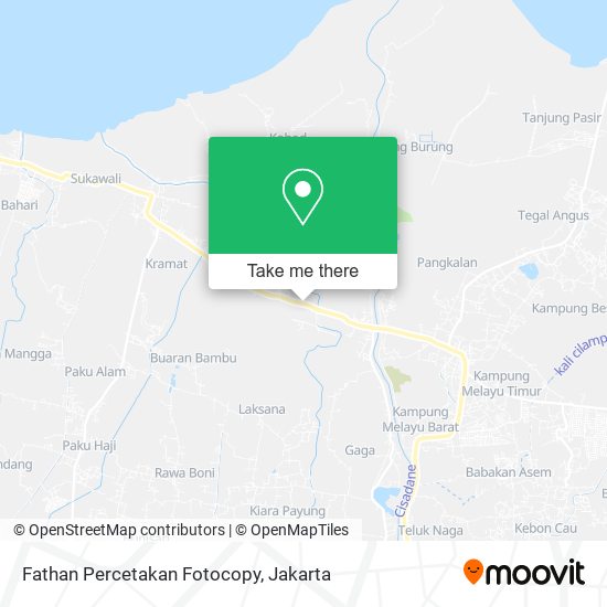 Fathan Percetakan Fotocopy map