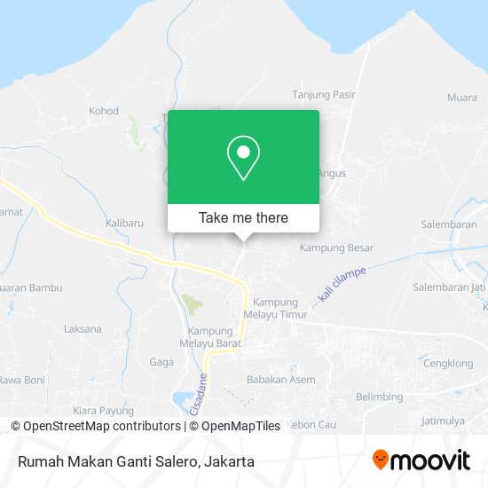 Rumah Makan Ganti Salero map
