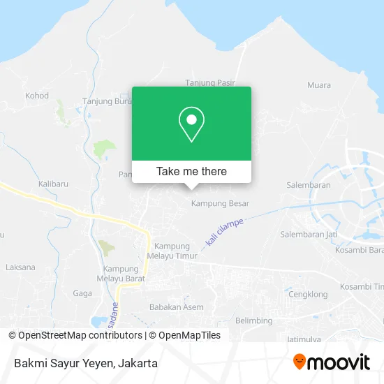 Bakmi Sayur Yeyen map