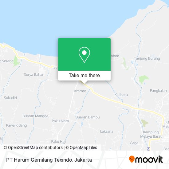 PT Harum Gemilang Texindo map