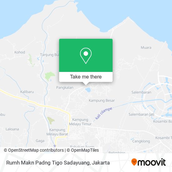 Rumh Makn Padng Tigo Sadayuang map