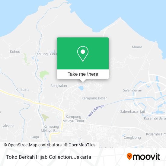 Toko Berkah Hijab Collection map