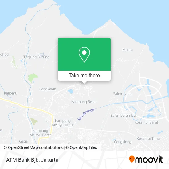 ATM Bank Bjb map
