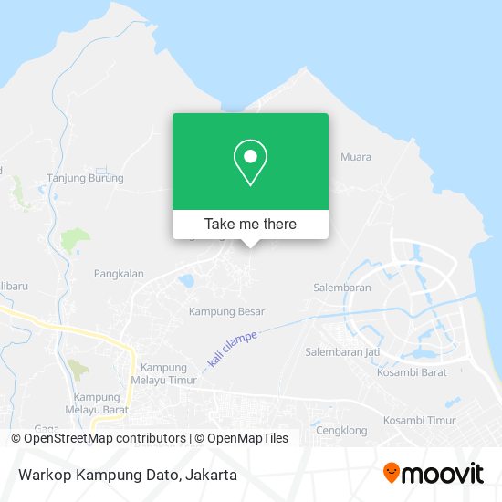 Warkop Kampung Dato map