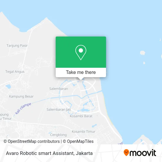 Avaro Robotic smart Assistant map