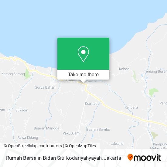 Rumah Bersalin Bidan Siti Kodariyahyayah map