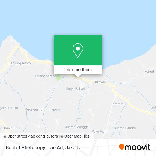 Bontot Photocopy Ozie Art map