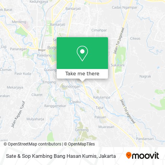 Sate & Sop Kambing Bang Hasan Kumis map