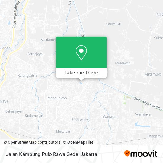 Jalan Kampung Pulo Rawa Gede map