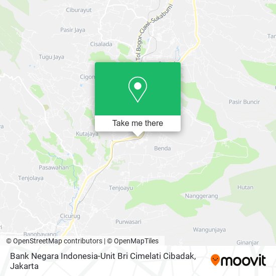 Bank Negara Indonesia-Unit Bri Cimelati Cibadak map