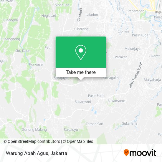 Warung Abah Agus map