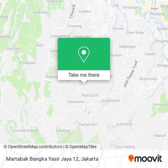 Martabak Bangka Yasir Jaya 12 map