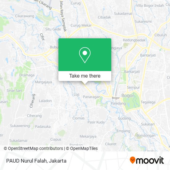 PAUD Nurul Falah map