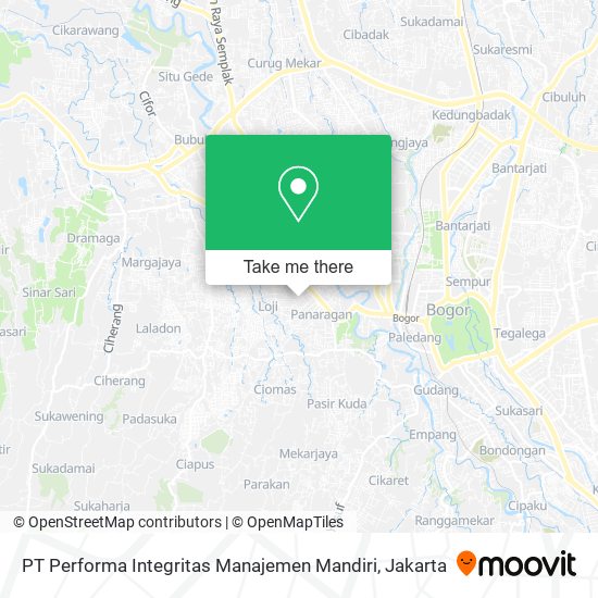 PT Performa Integritas Manajemen Mandiri map