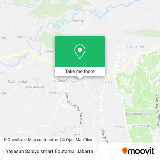 Yayasan Saluyu smart Edutama map
