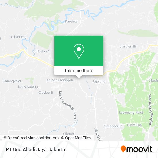 PT Uno Abadi Jaya map