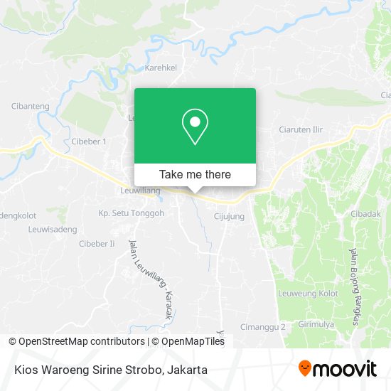 Kios Waroeng Sirine Strobo map