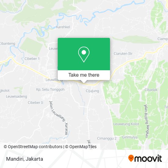 Mandiri map