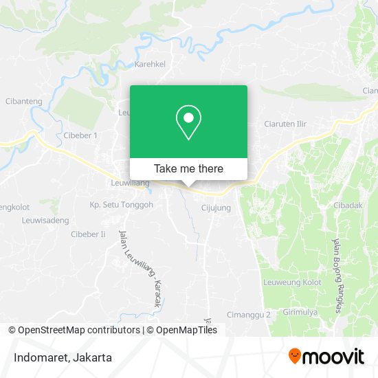 Indomaret map