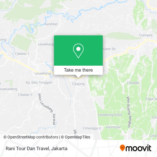 Rani Tour Dan Travel map