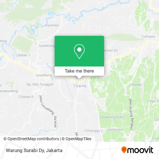 Warung Surabi Dy map