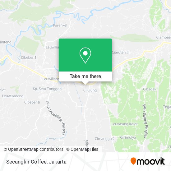 Secangkir Coffee map