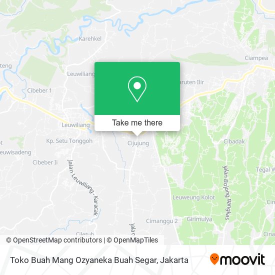 Toko Buah Mang Ozyaneka Buah Segar map