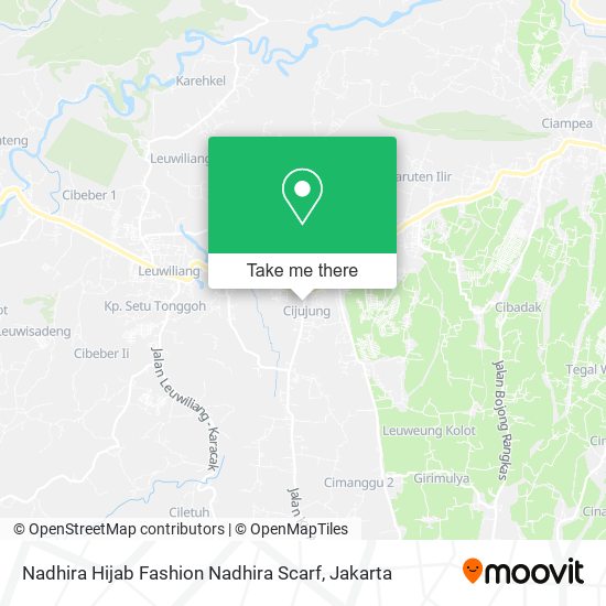 Nadhira Hijab Fashion Nadhira Scarf map