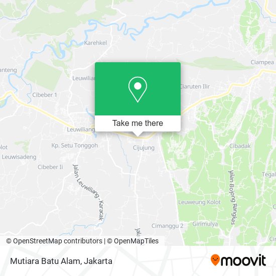 Mutiara Batu Alam map