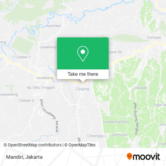 Mandiri map