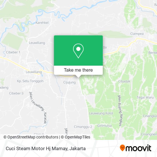 Cuci Steam Motor Hj Mamay map
