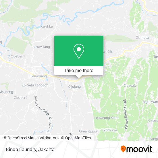 Binda Laundry map