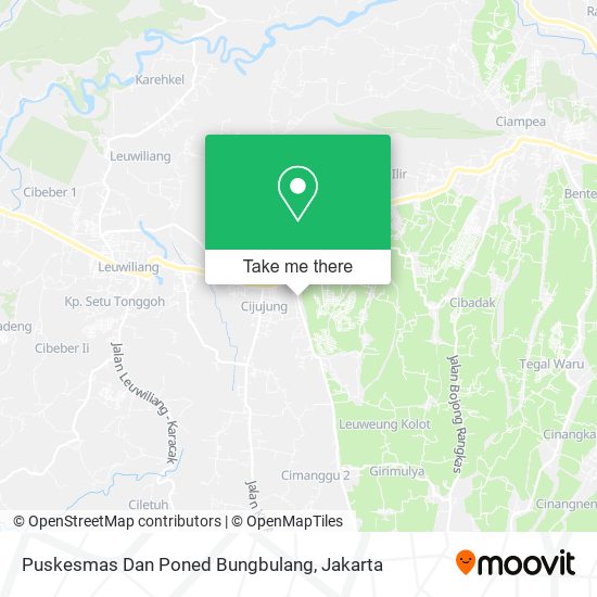 Puskesmas Dan Poned Bungbulang map