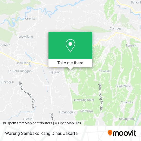 Warung Sembako Kang Dinar map