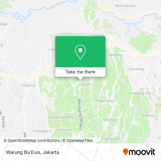 Warung Bu Euis map