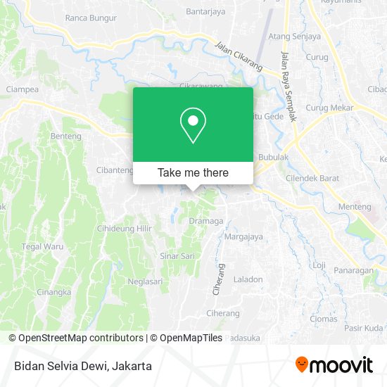 Bidan Selvia Dewi map