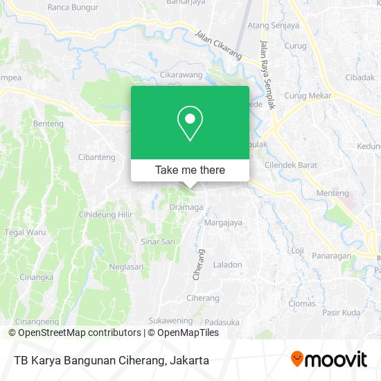 TB Karya Bangunan Ciherang map